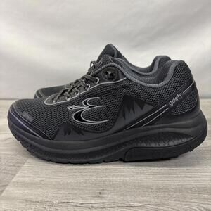 GDEFY Verso Shock Shoes Men's 11 Ion Black Mesh Comfort Sneakers TB9049MBL-M